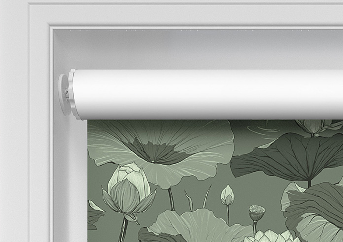 Lotus, Green Tea - Twist&Fit Roller Blind - Image 10